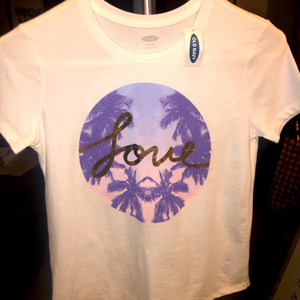 NWT Girls Old Navy Tee Size 10/12
